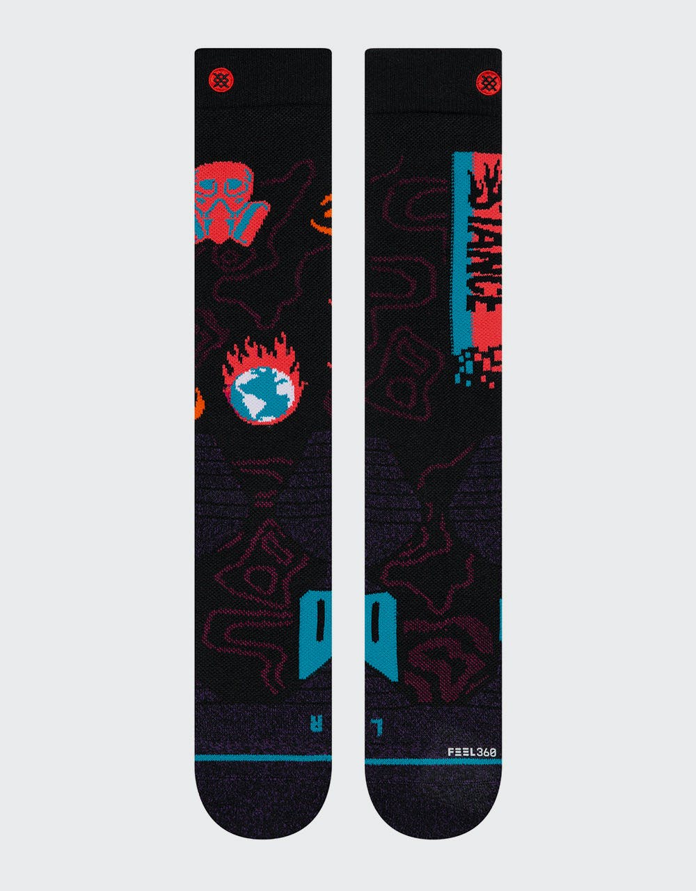 Stance 6999 Kotsenberg Pro Snowboard Socks - Black
