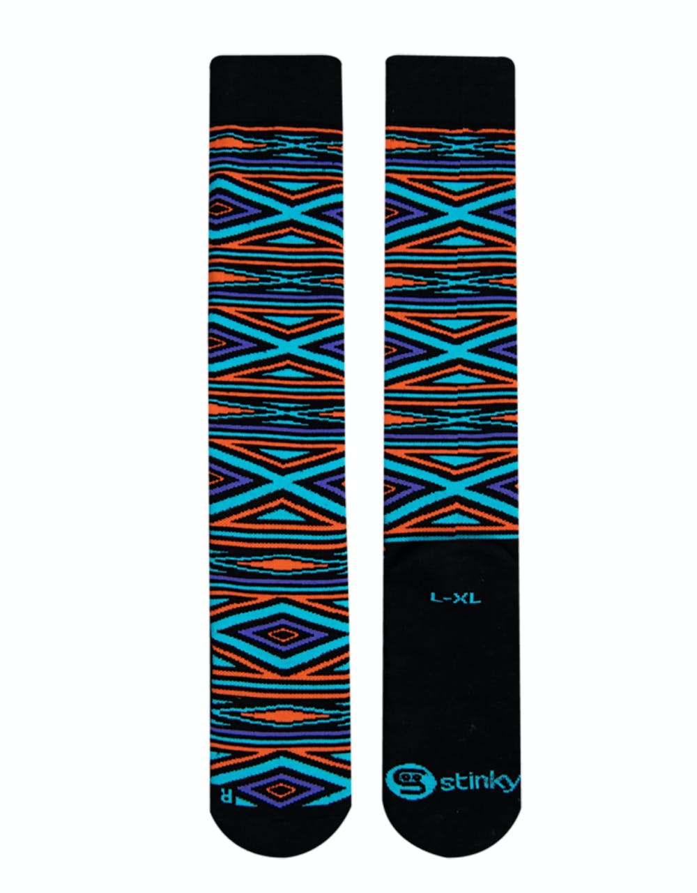 Stinky Tribe Snowboard Socks - Blue