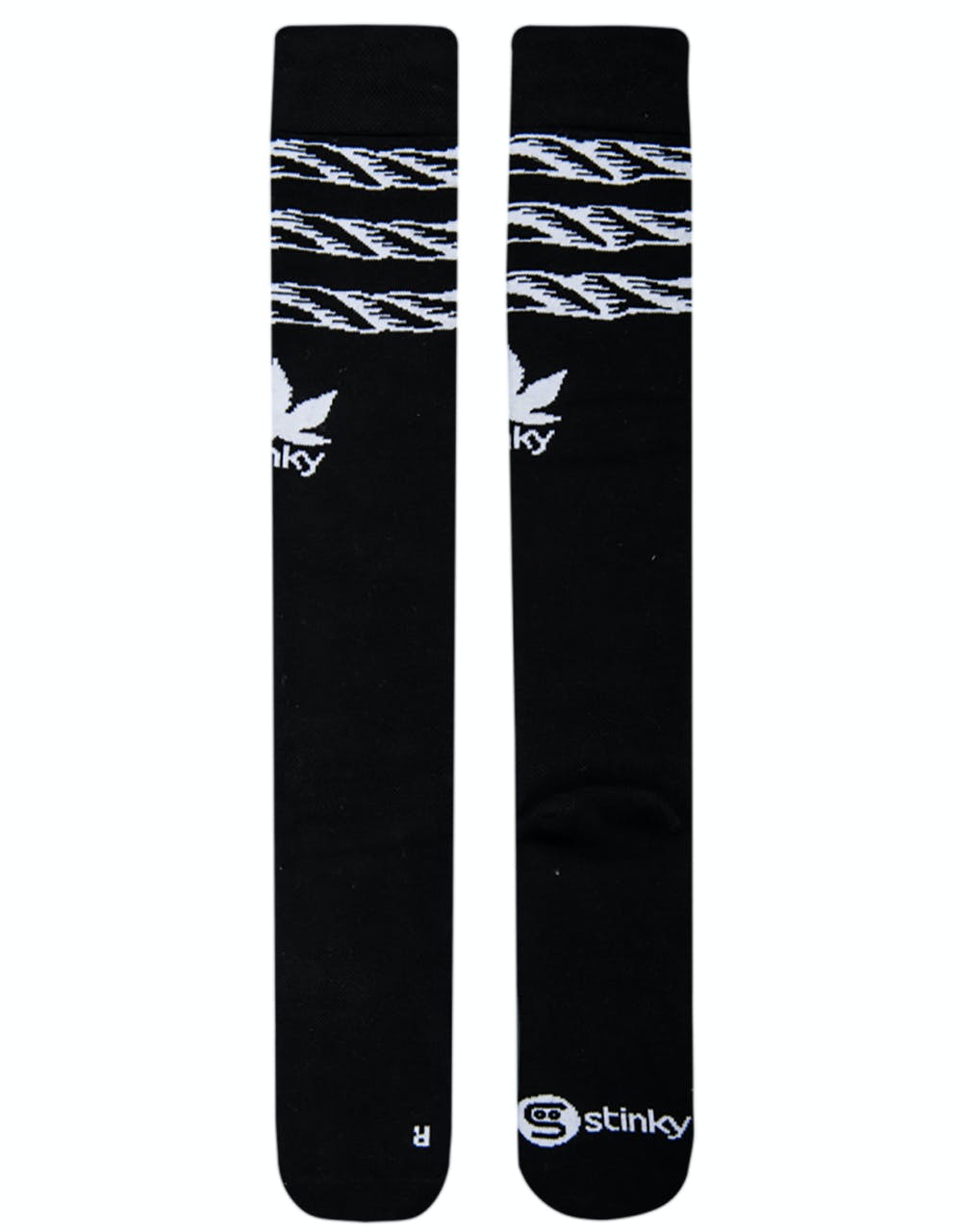 Stinky Olympic Medalist Snowboard Socks - Black