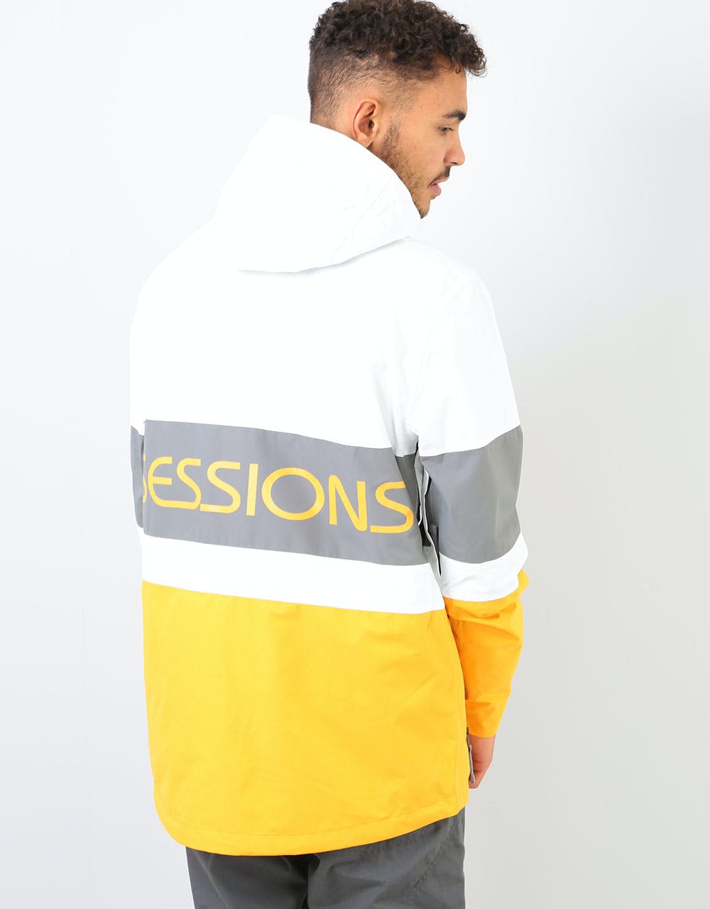 Sessions Spearhead 2020 Snowboard Jacket - White