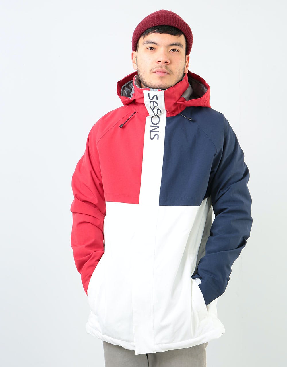 Sessions Podium 2020 Snowboard Jacket - Deep Red