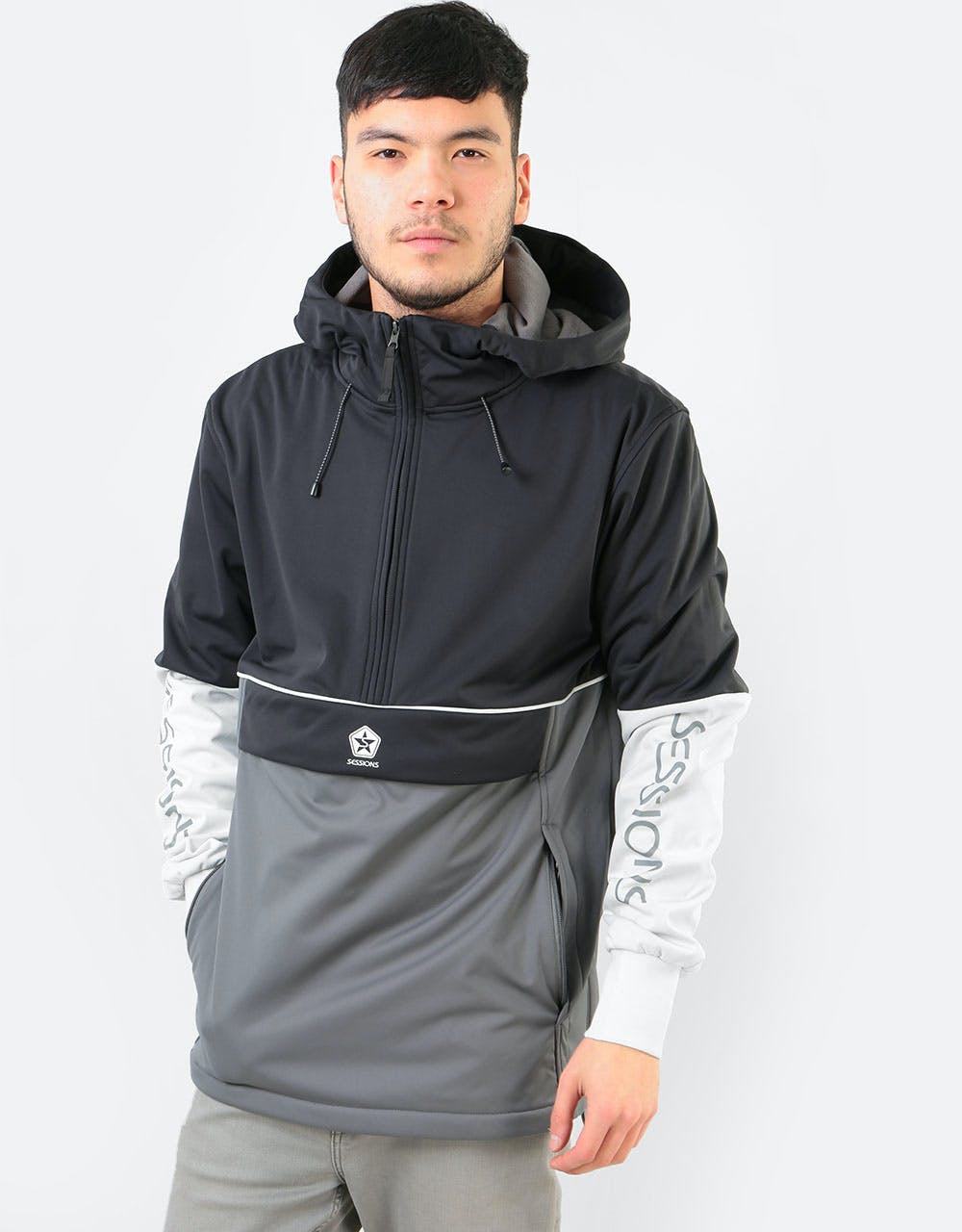 Sessions Recharge Bonded Pullover Hoodie - Marriner