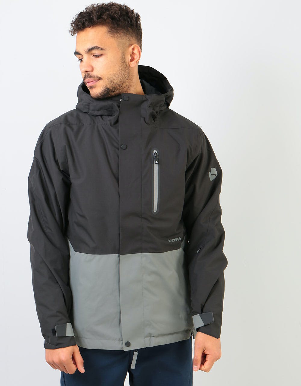 Bonfire Ether Insulated 2020 Snowboard Jacket - Black