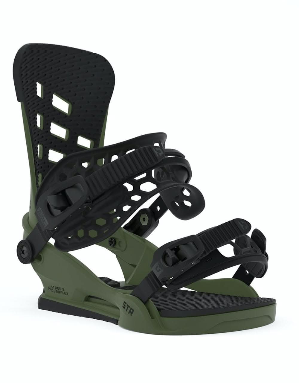 Union STR 2020 Snowboard Bindings - Matte Green