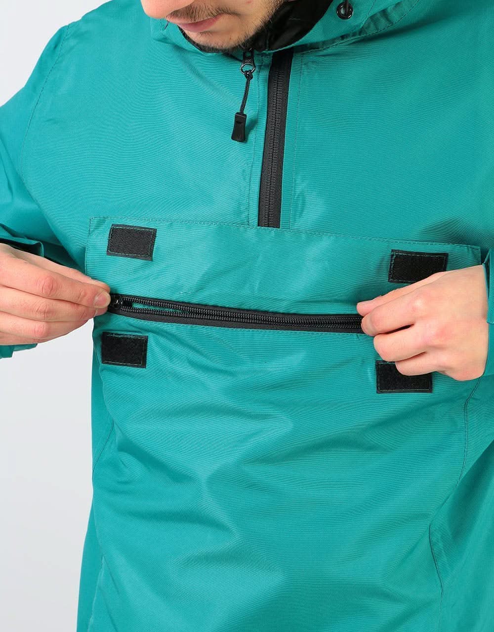Transform The Fast Text Windbreaker 2020 Snowboard Jacket - Teal
