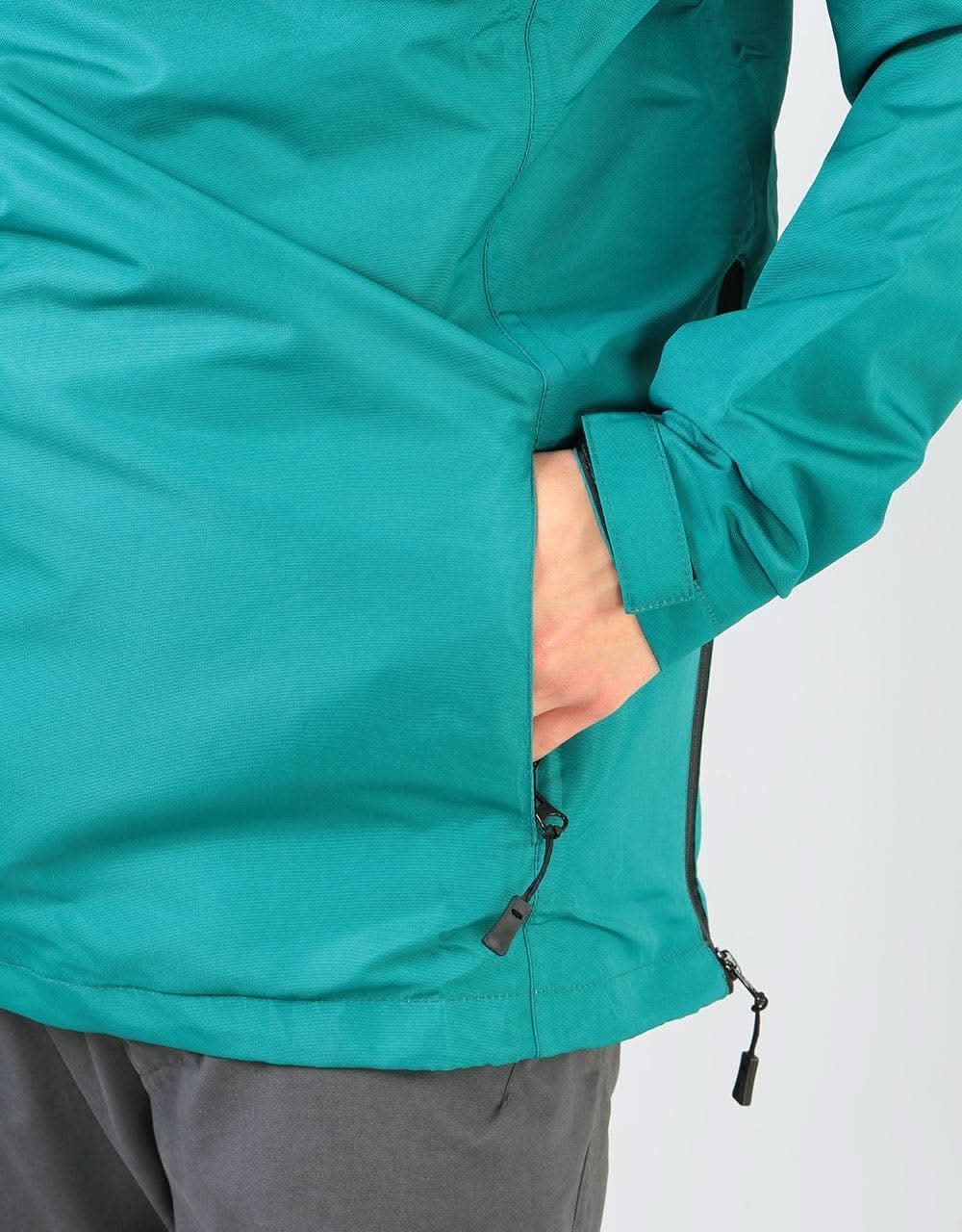 Transform The Fast Text Windbreaker 2020 Snowboard Jacket - Teal