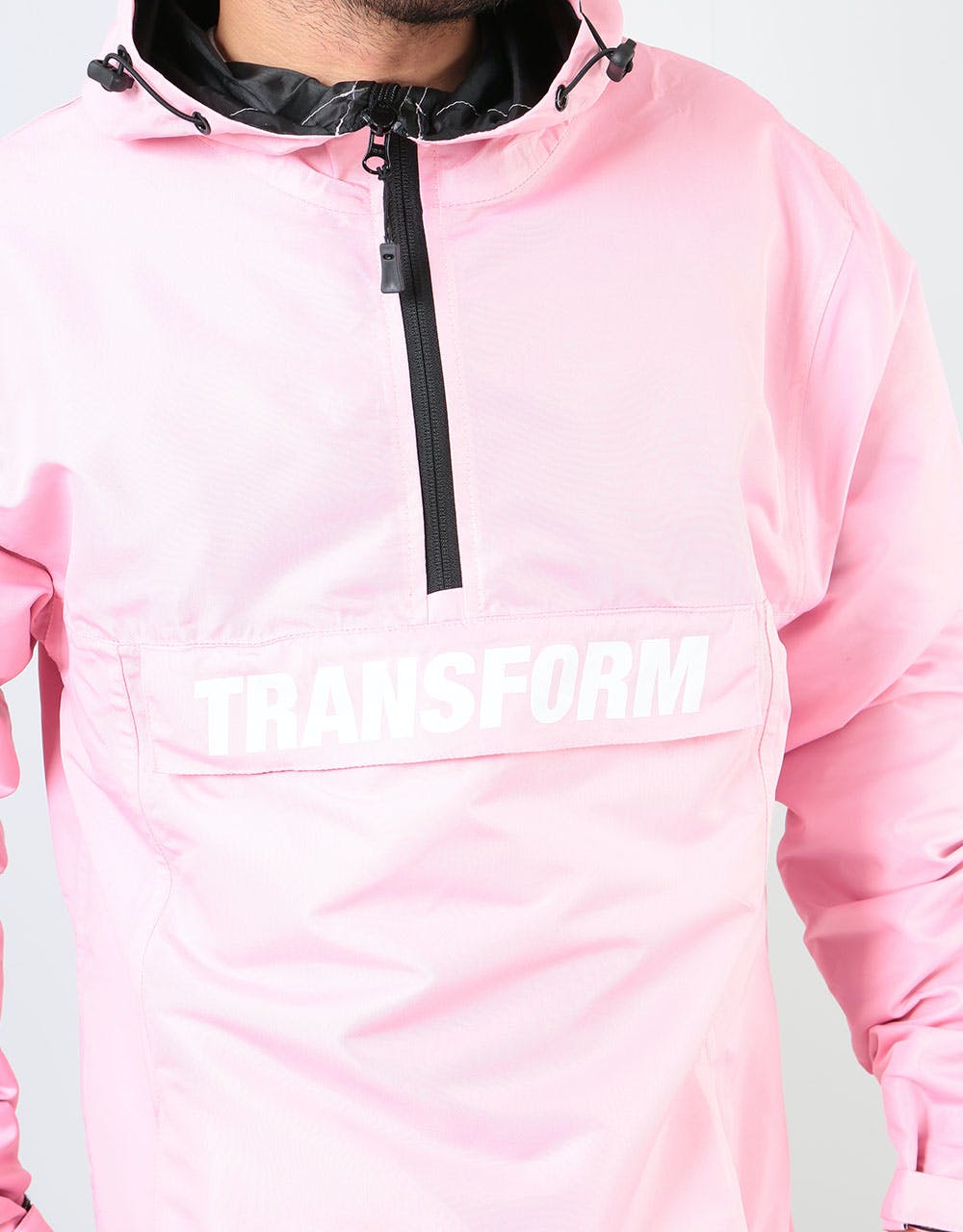 Transform The Fast Text Windbreaker 2020 Snowboard Jacket - Pink