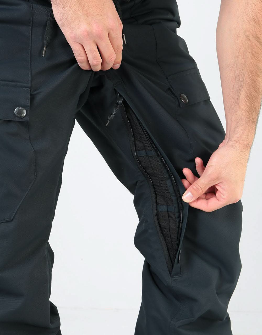 Airblaster Freedom Cargo 2020 Snowboard Pants - Black