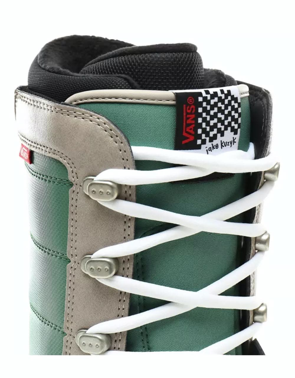 Vans Hi-Standard OG 2020 Snowboard Boots - (Jake Kuzyk) Green/Khaki