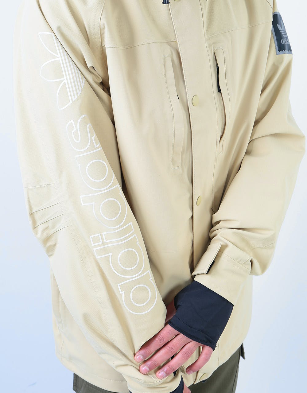 Adidas Utility 2020 Snowboard Jacket - Sand/Collegiate Gold