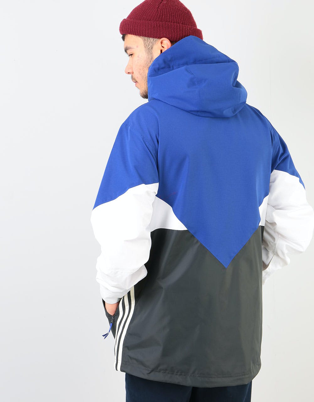 Adidas Premiere Riding 2020 Snowboard Jacket - Active Blue/Carbon/Wht