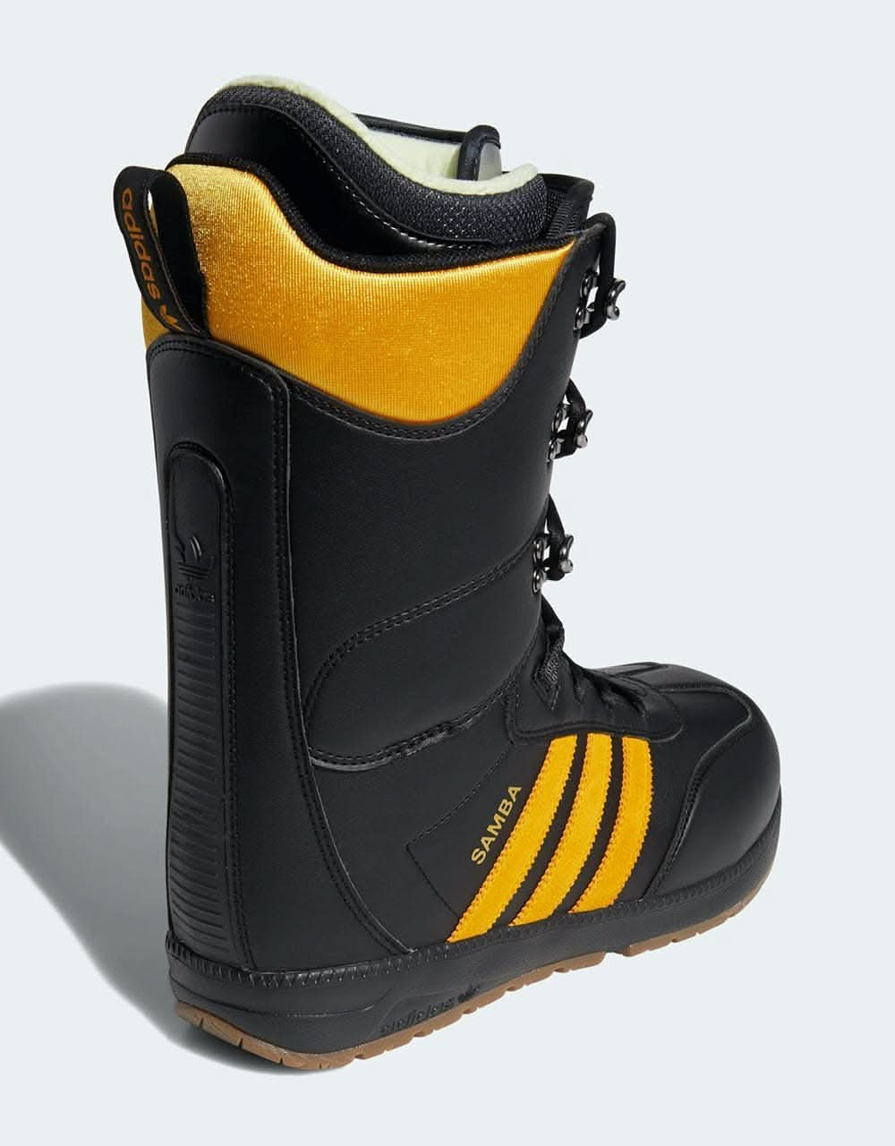 Adidas Samba ADV 2020 Snowboard Boots - Core Black/Collegiate Gold/Gum