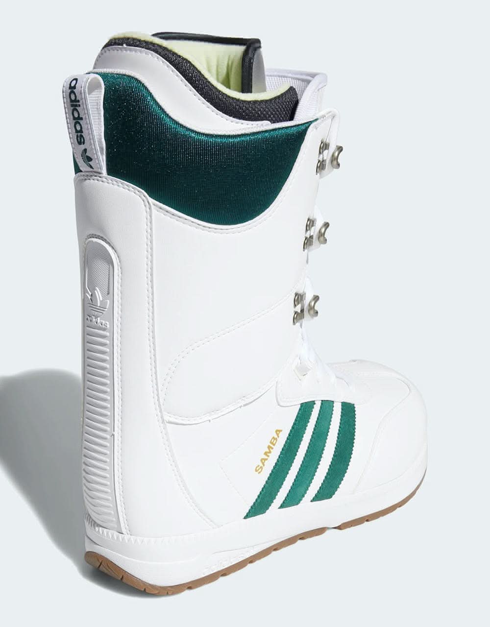 Adidas Samba ADV 2020 Snowboard Boots - White/Collegiate Green/Gum