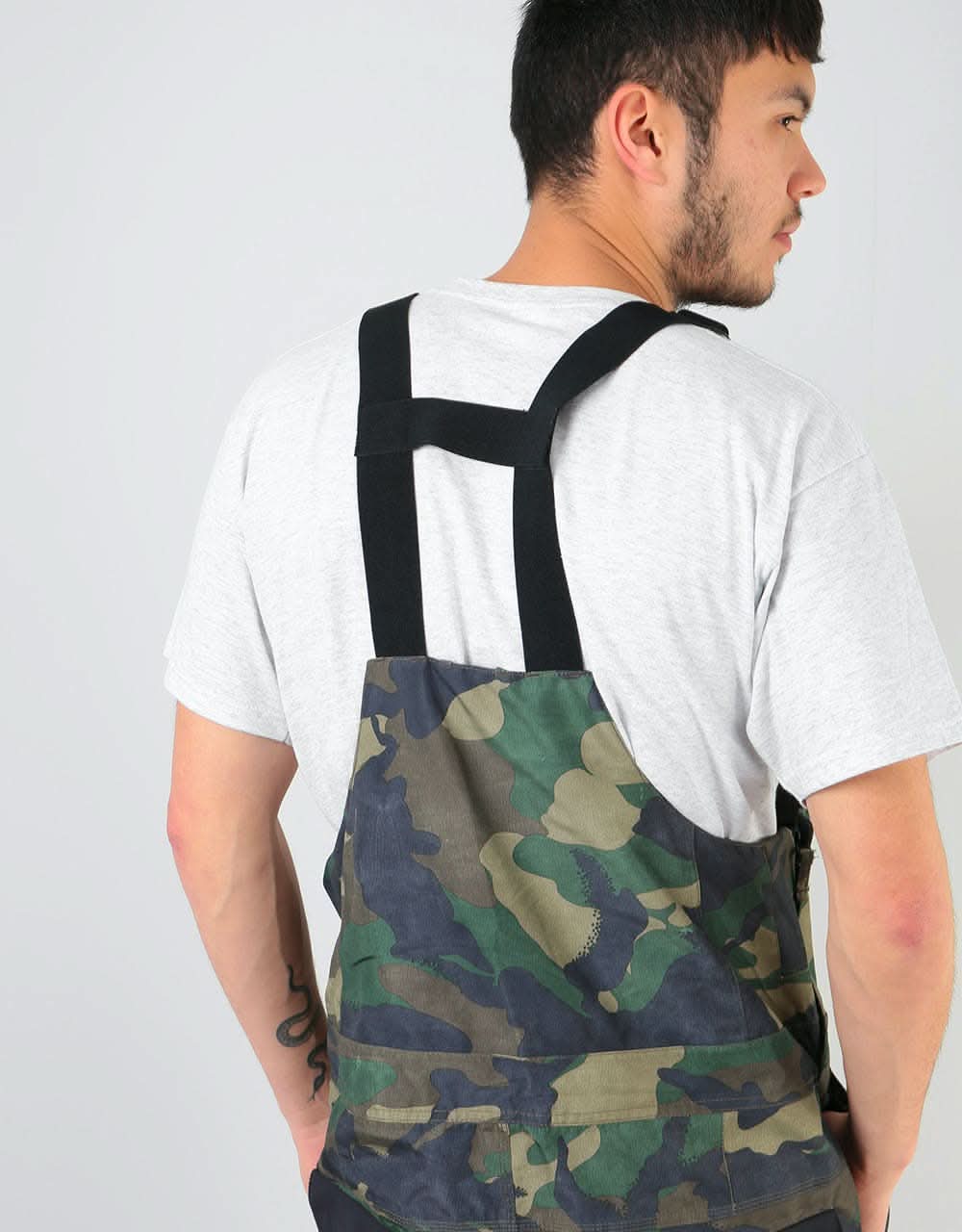 ThirtyTwo Basement Bib 2020 Snowboard Pants - Camo