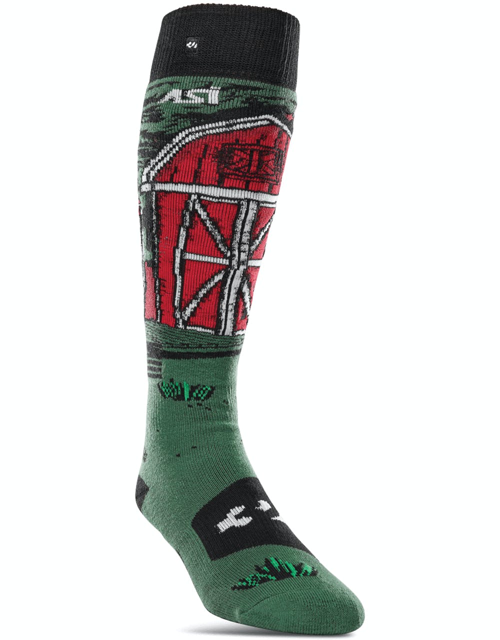 ThirtyTwo Stevens ASI Signature Snowboard Socks - Green