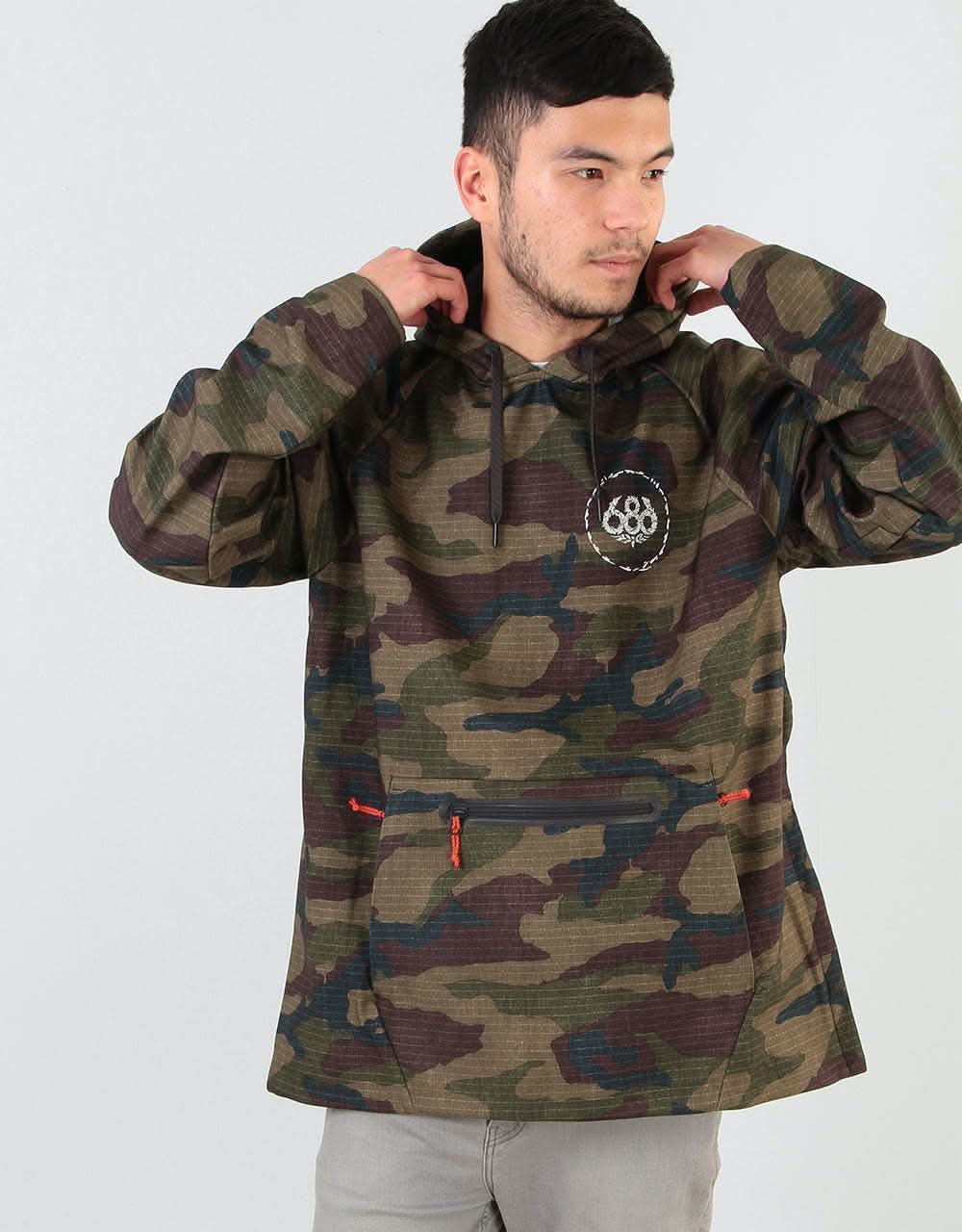 Waterproof camo hoodie hotsell
