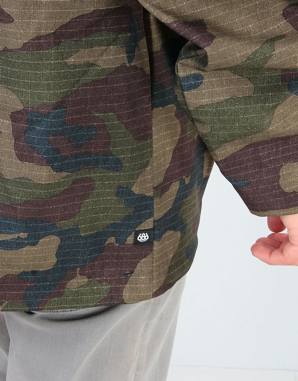 686 Waterproof Pullover Hoodie - Dark Camo