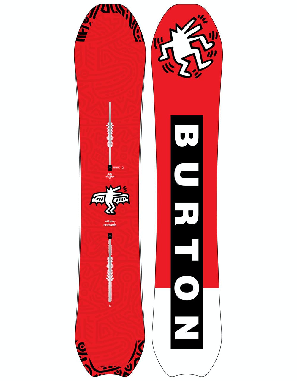 Burton x Keith Haring Deep Thinker 2020 Snowboard - 154cm