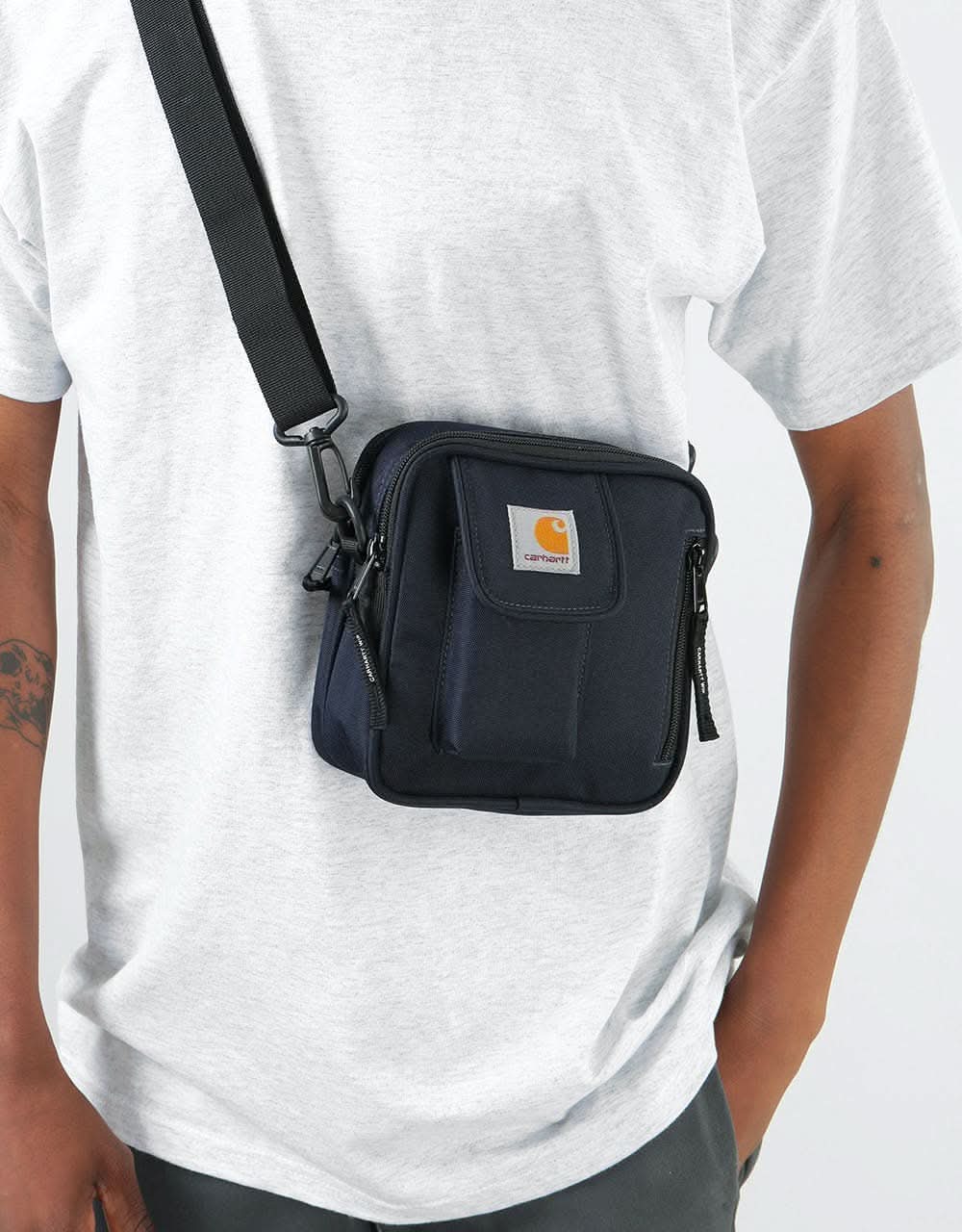 Carhartt WIP Essentials Cross Body Bag - Dark Navy