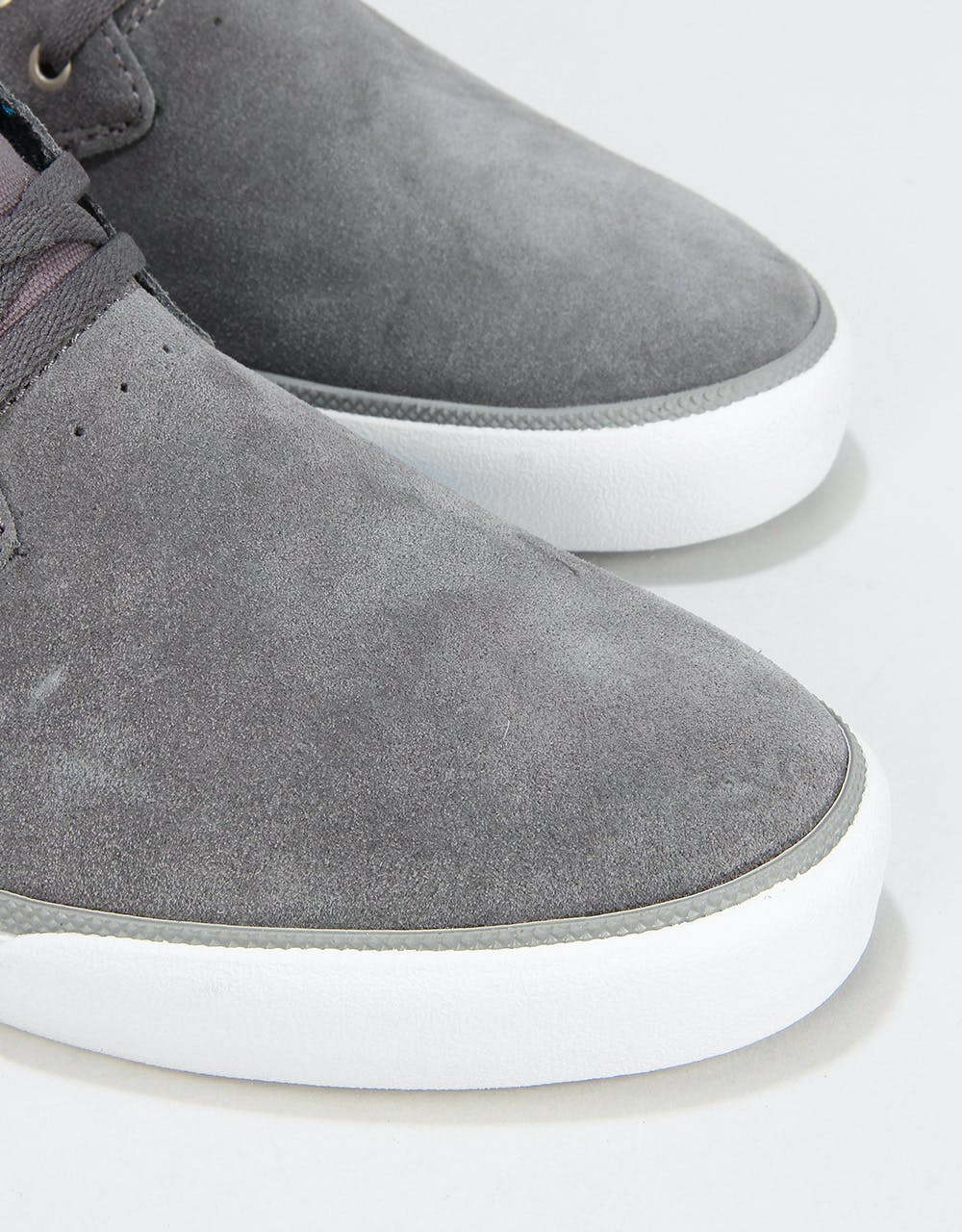 Lakai Daly Skate Shoes - Grey Suede