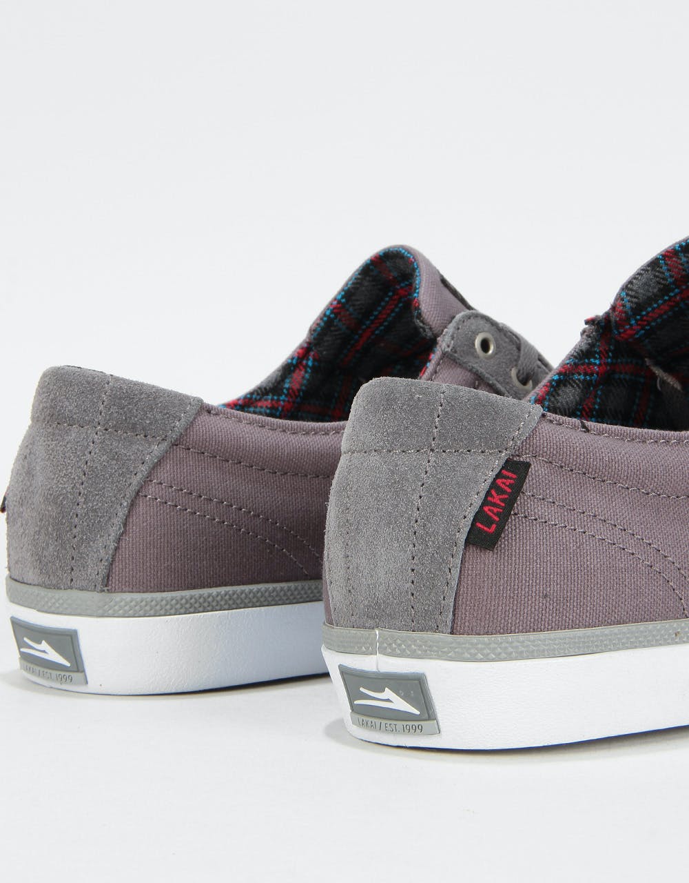 Lakai Daly Skate Shoes - Grey Suede