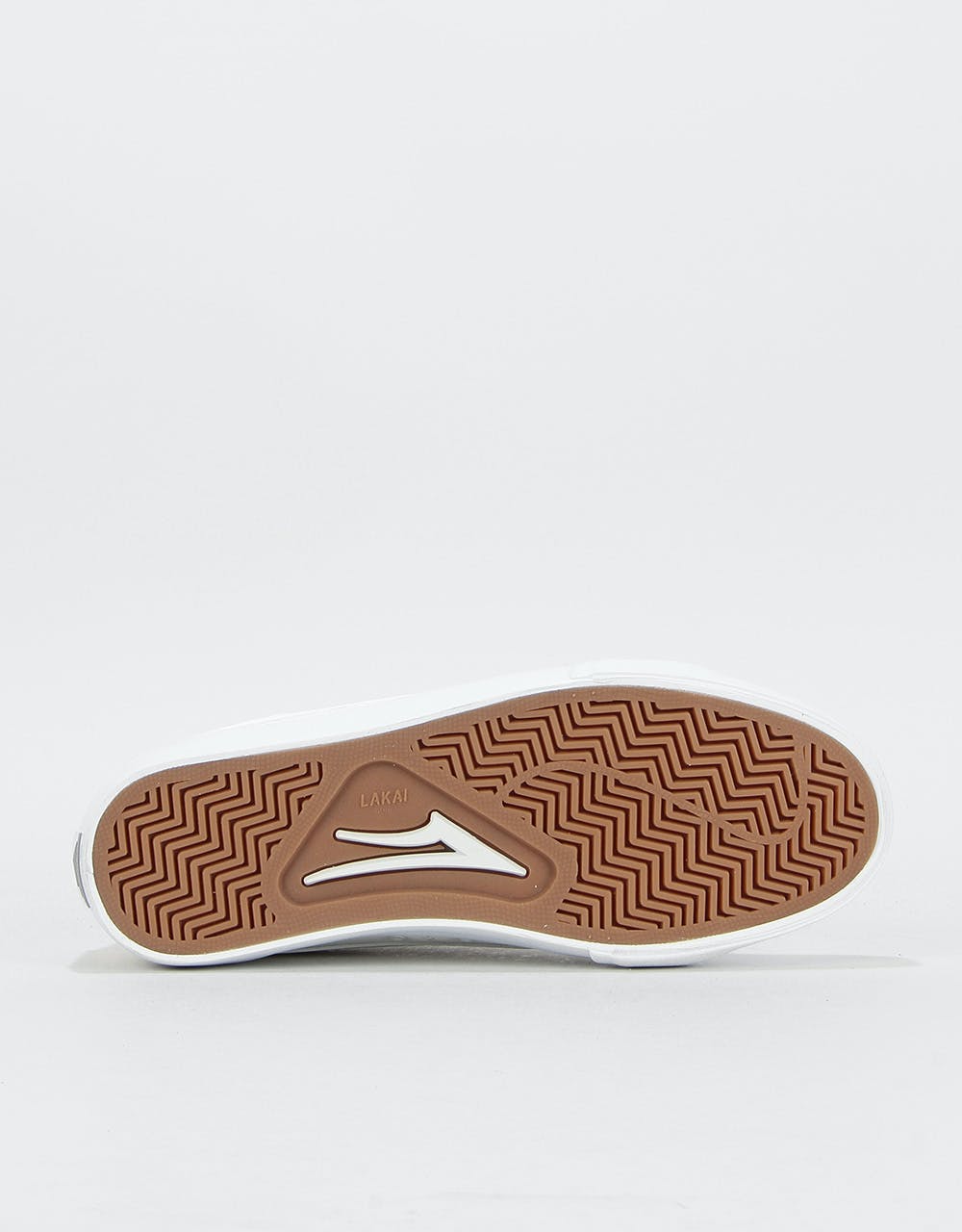Lakai Ellis Skate Shoes - White Leather
