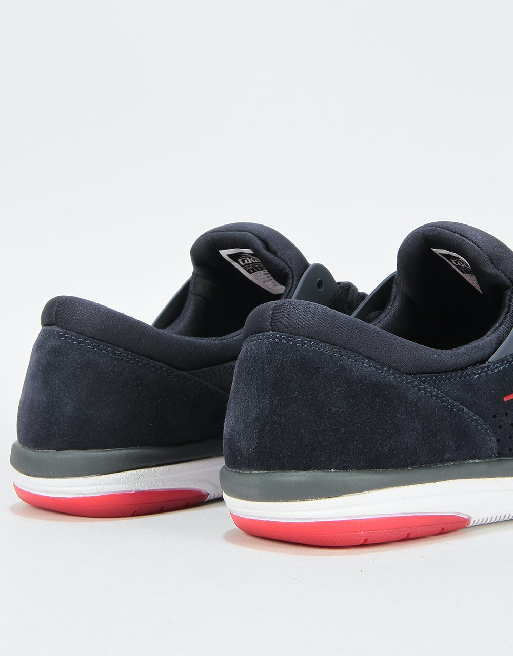 Lakai Fremont Skate Shoes - Navy/Red Suede