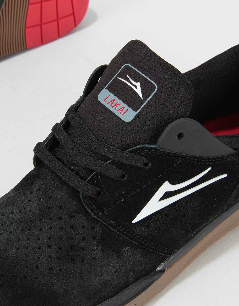 Lakai Fremont Skate Shoes - Black/Gum Suede