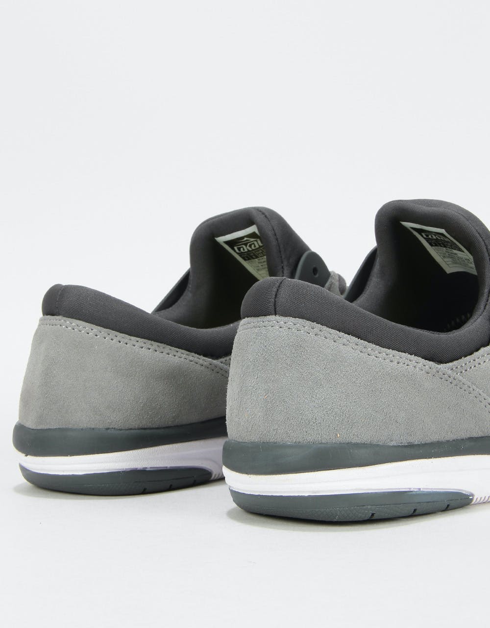 Lakai Fremont Skate Shoes - Grey Charcoal Suede