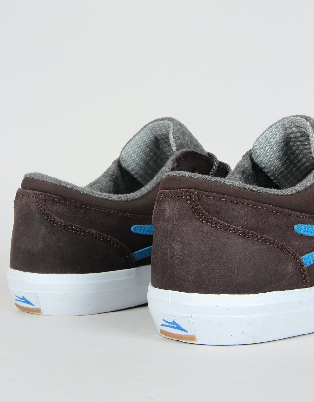 Lakai Griffin WT Skate Shoes - Brown Oiled Suede
