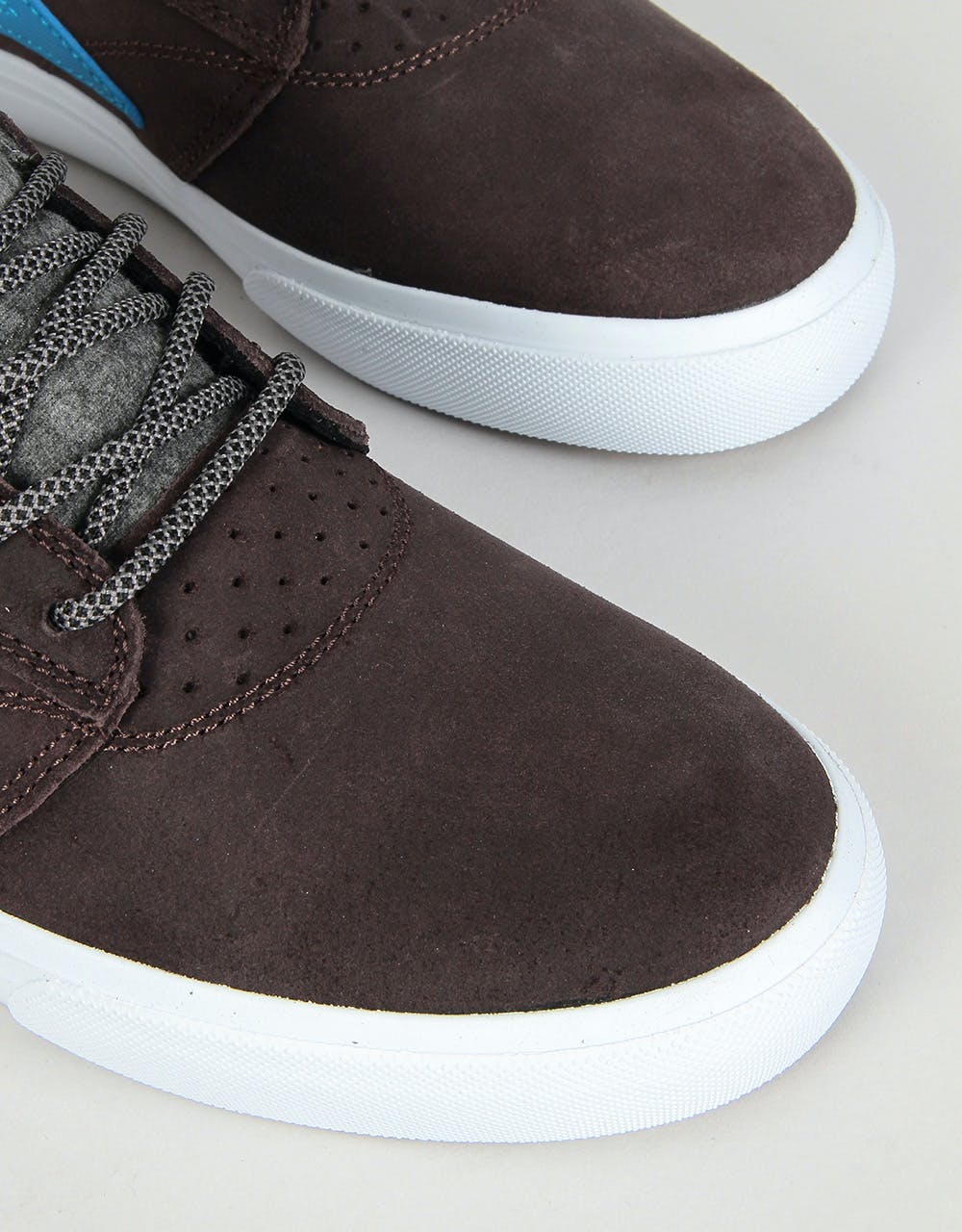 Lakai Griffin WT Skate Shoes - Brown Oiled Suede