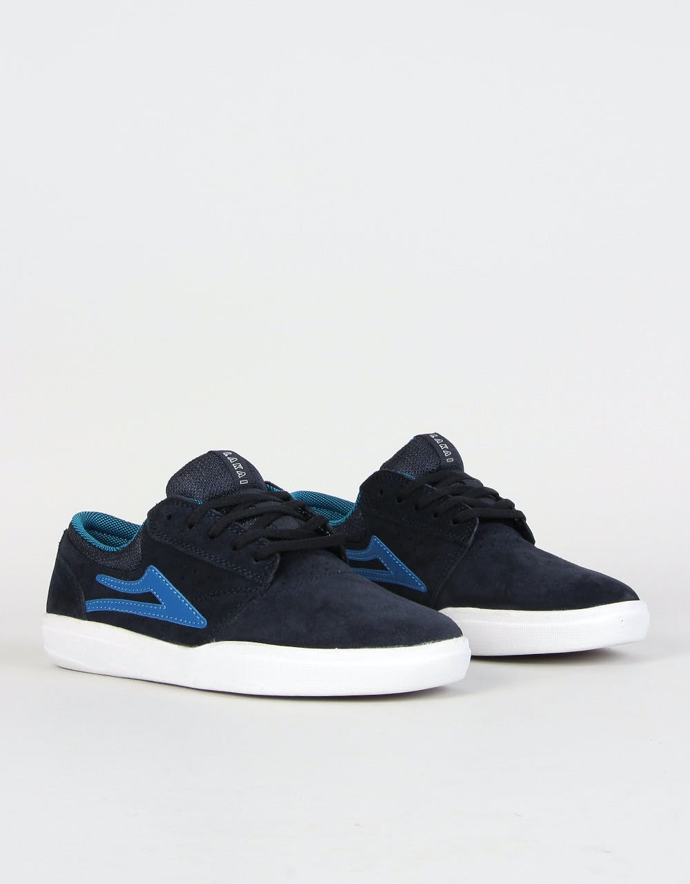 Lakai Griffin XLK Skate Shoes - Navy/Royal Suede