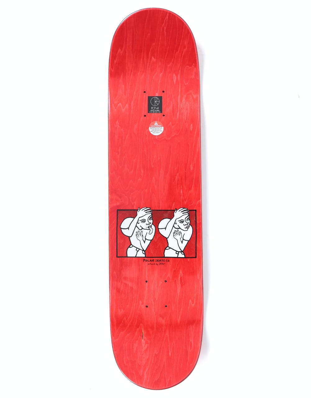 Polar Boserio Double Head Skateboard Deck - 8"