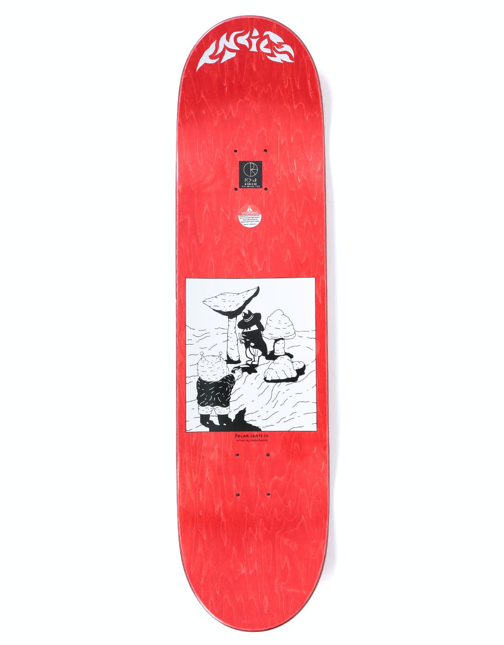 Polar Boserio Synthesis Skateboard Deck - 8.125"