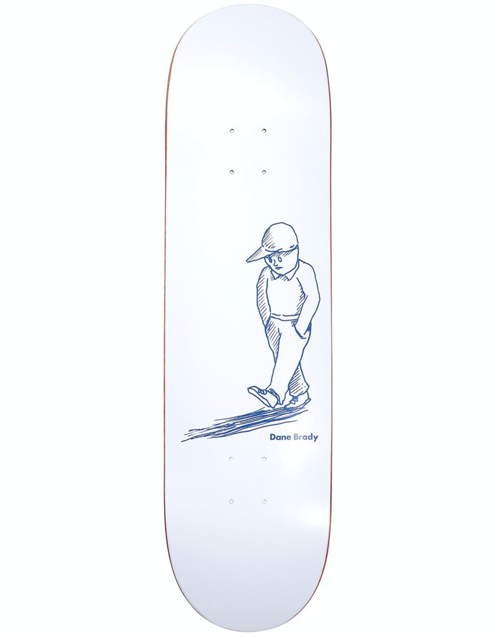 Polar Brady Alone Skateboard Deck - 8.125"