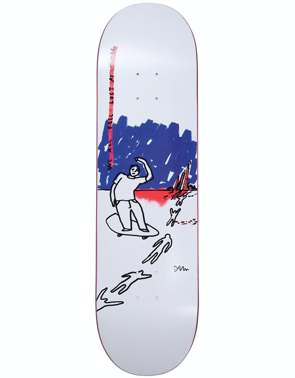Polar We All Feel Lost At All Times Skateboard Deck - 8.125"