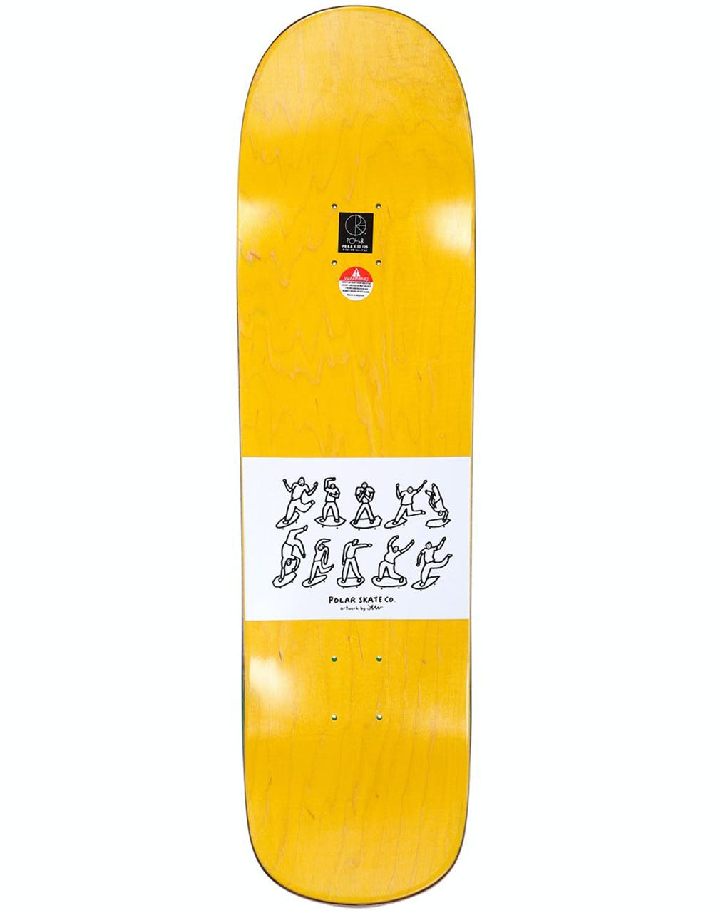 Polar Style Is Forever Skateboard Deck - P8 Shape 8.8"