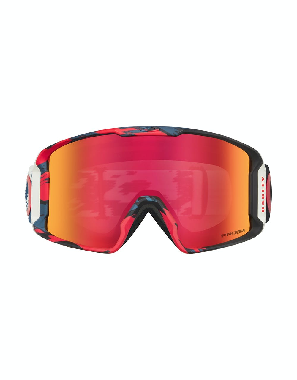 Oakley Line Miner Snowboard Goggles - Red/Prizm™ Snow Torch Iridium