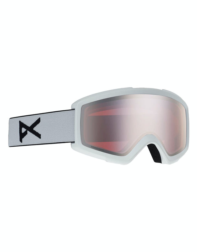 Anon Helix 2.0 Snowboard Goggles - White/Silver Amber