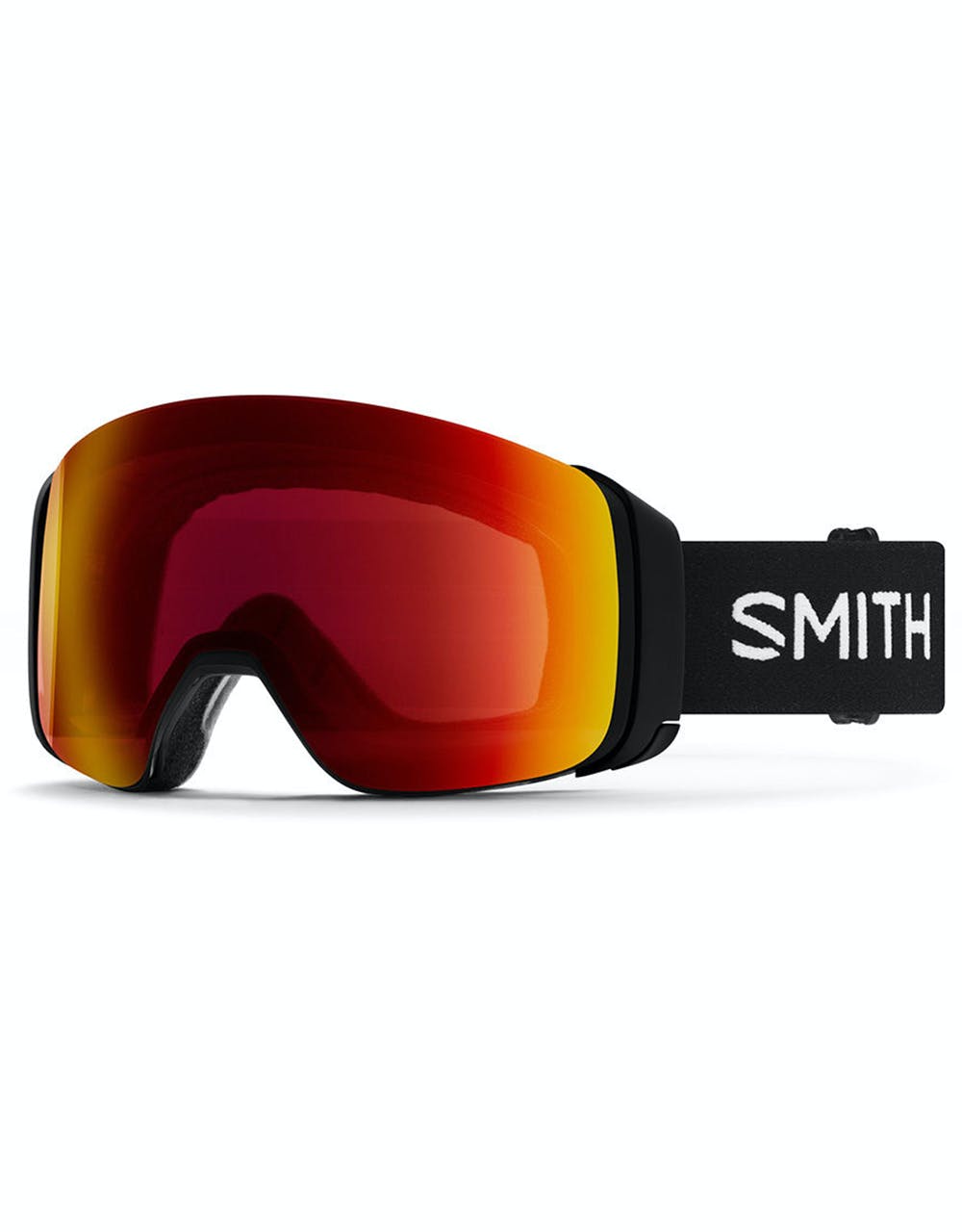 Smith 4D Mag™ Snowboard Goggles - Black/Sun Red Mirror