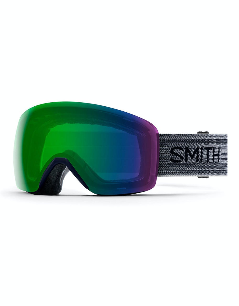 Smith Skyline Snowboard Goggles - Ink/Everyday Green Mirror