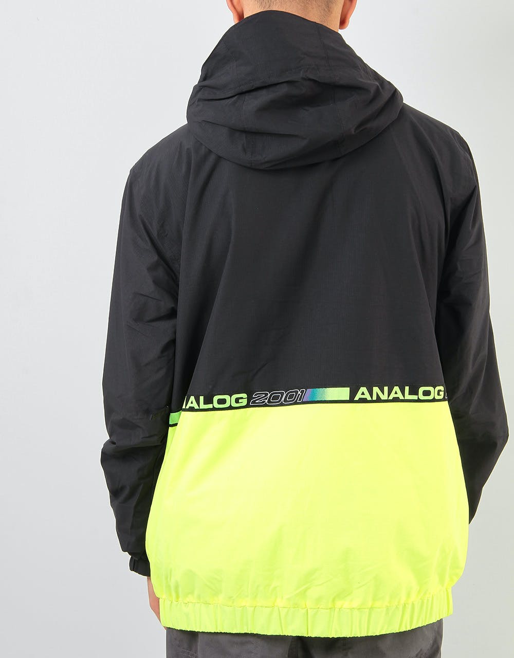 Analog Blast Cap 2020 Snowboard Jacket - True Black/High Viz