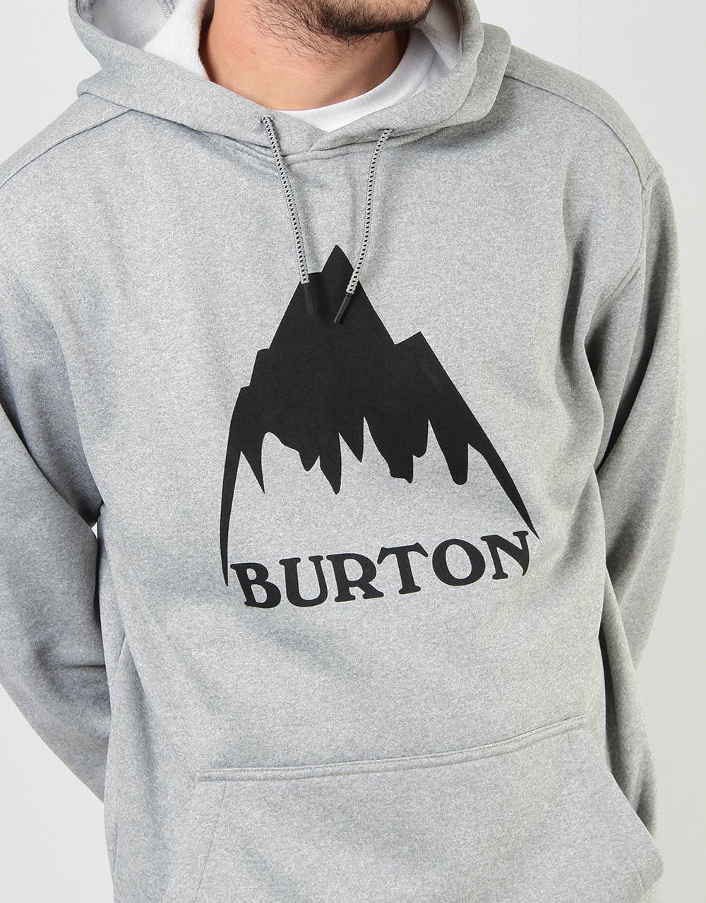 Burton Oak Pullover Hoodie - Mountain Grey Heather