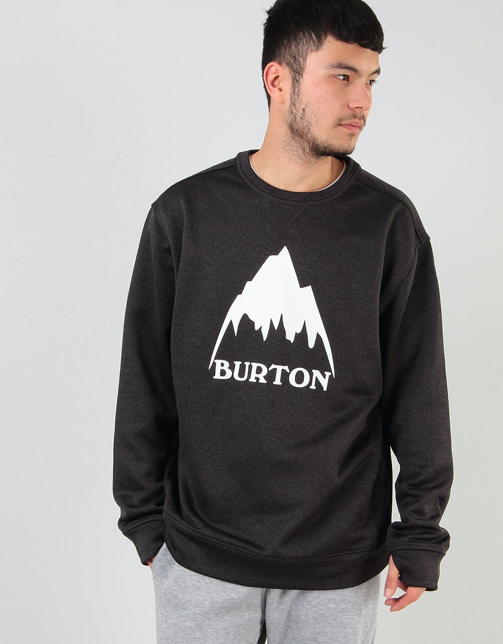 Burton Oak Sweatshirt - True Black Heather