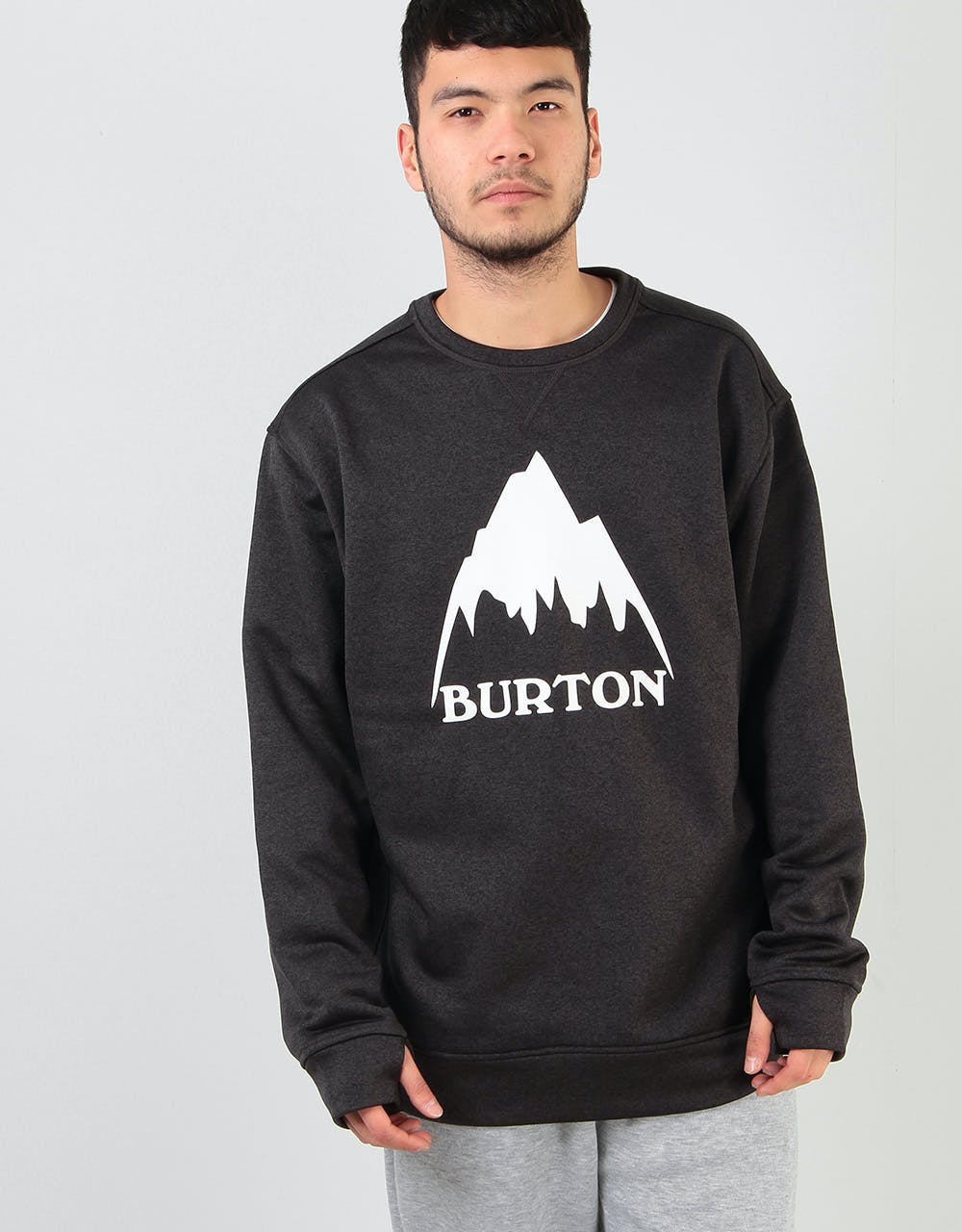 Burton Oak Sweatshirt - True Black Heather