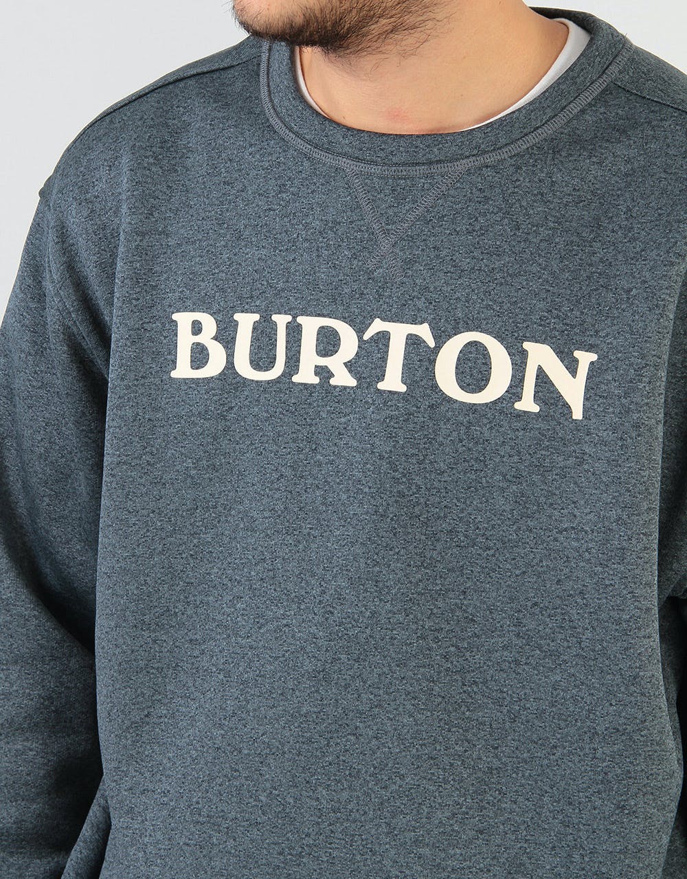 Burton Oak Sweatshirt - Dress Blue Heather