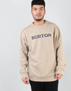 Burton Oak Sweatshirt - Plaza Taupe Heather