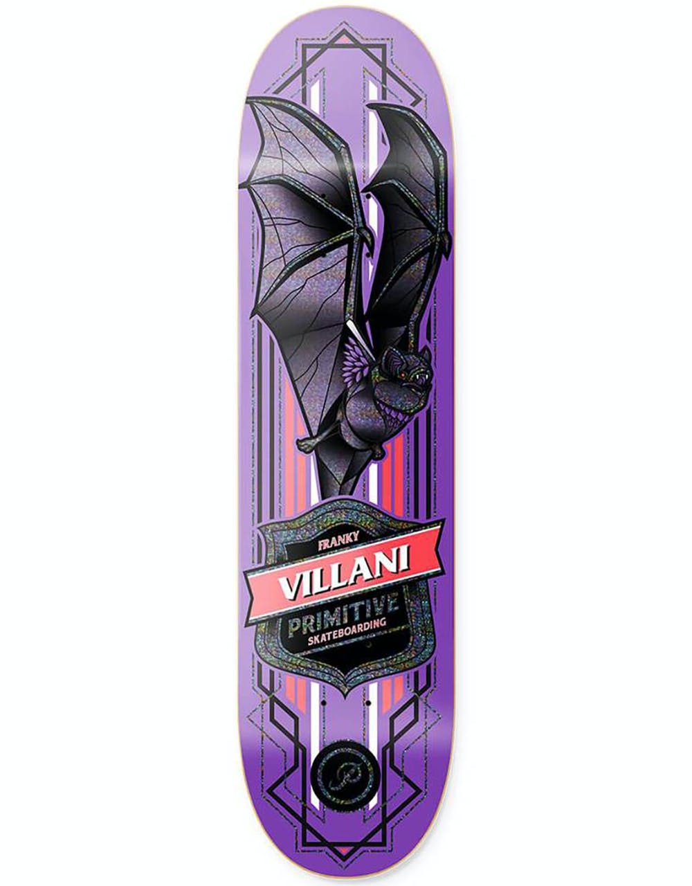 Primitive Villani Pro Bat Skateboard Deck - 8.5"