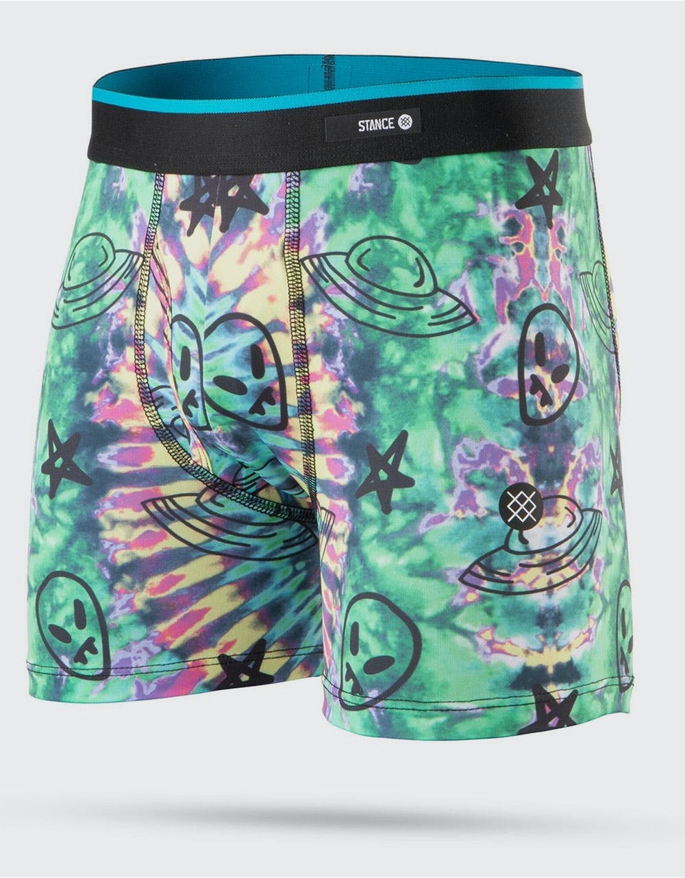 Stance UFO Tie Dye Boxer Shorts - Multi