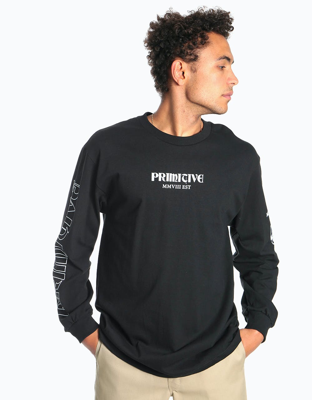 Primitive Founders L/S T-Shirt - Black